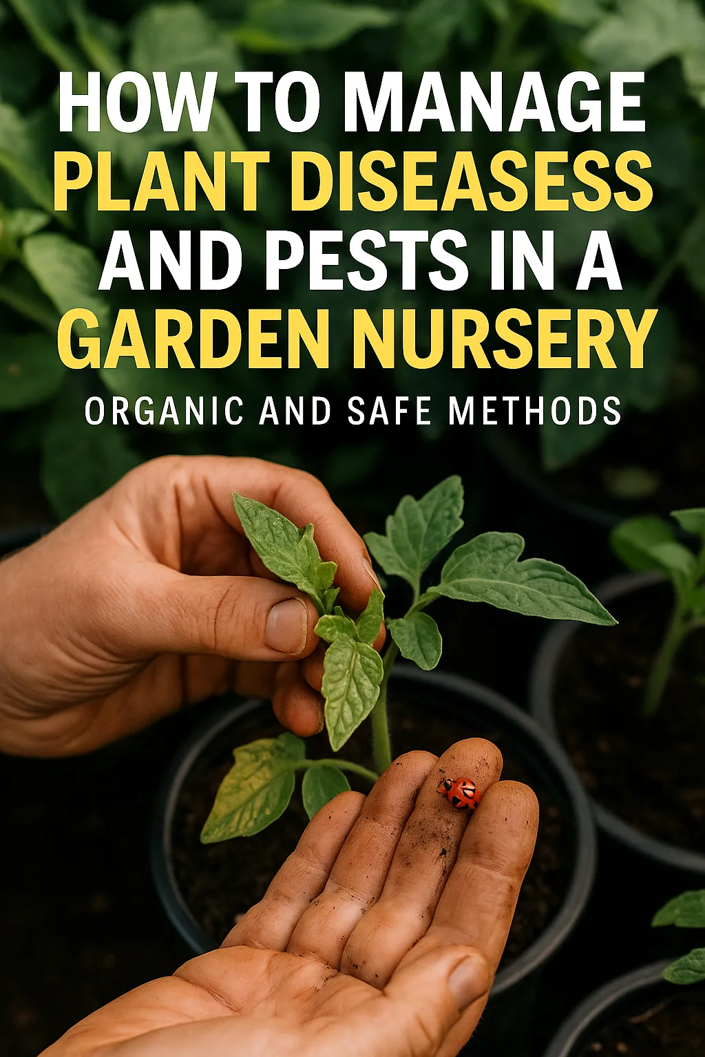 How to Manage Plant Diseases and Pests in a Garden Nursery_ Organic and Safe Methods