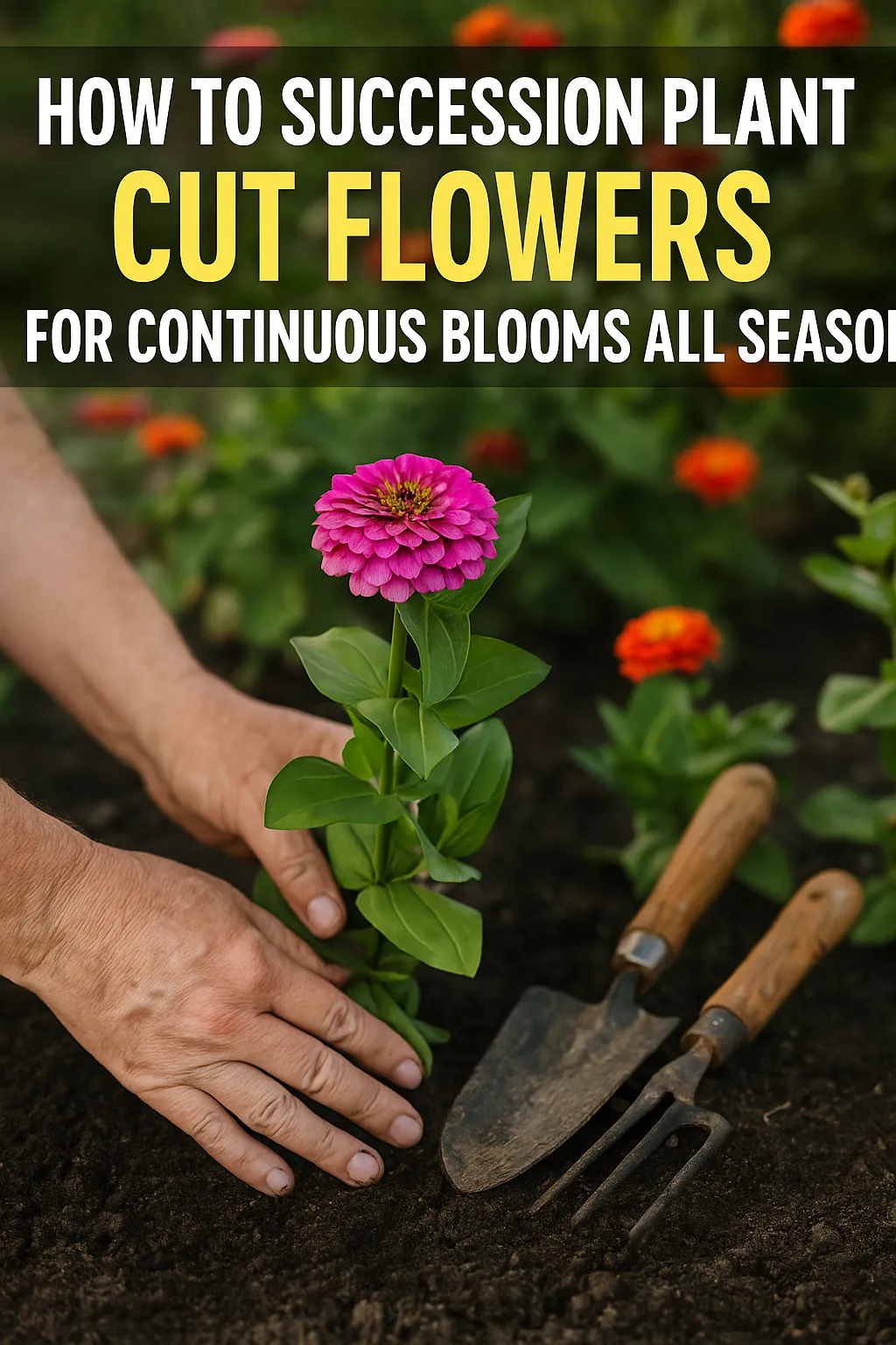 How to Succession Plant Cut Flowers for Continuous Blooms All Season