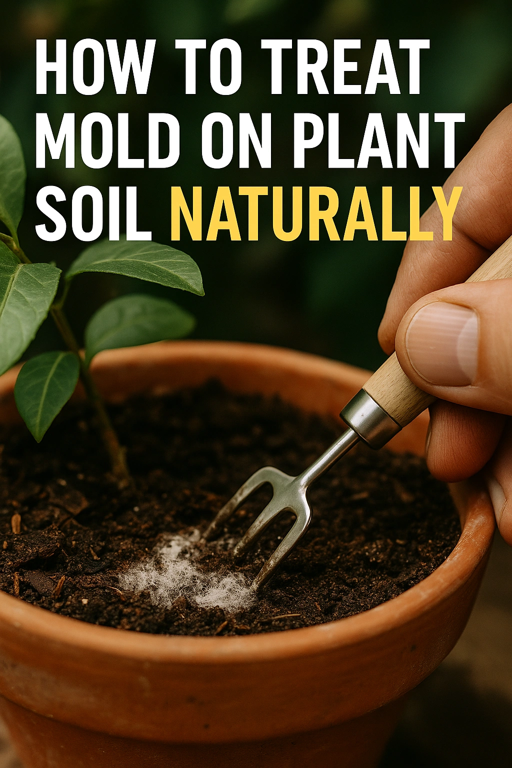 How to Treat Mold on Plant Soil Naturally