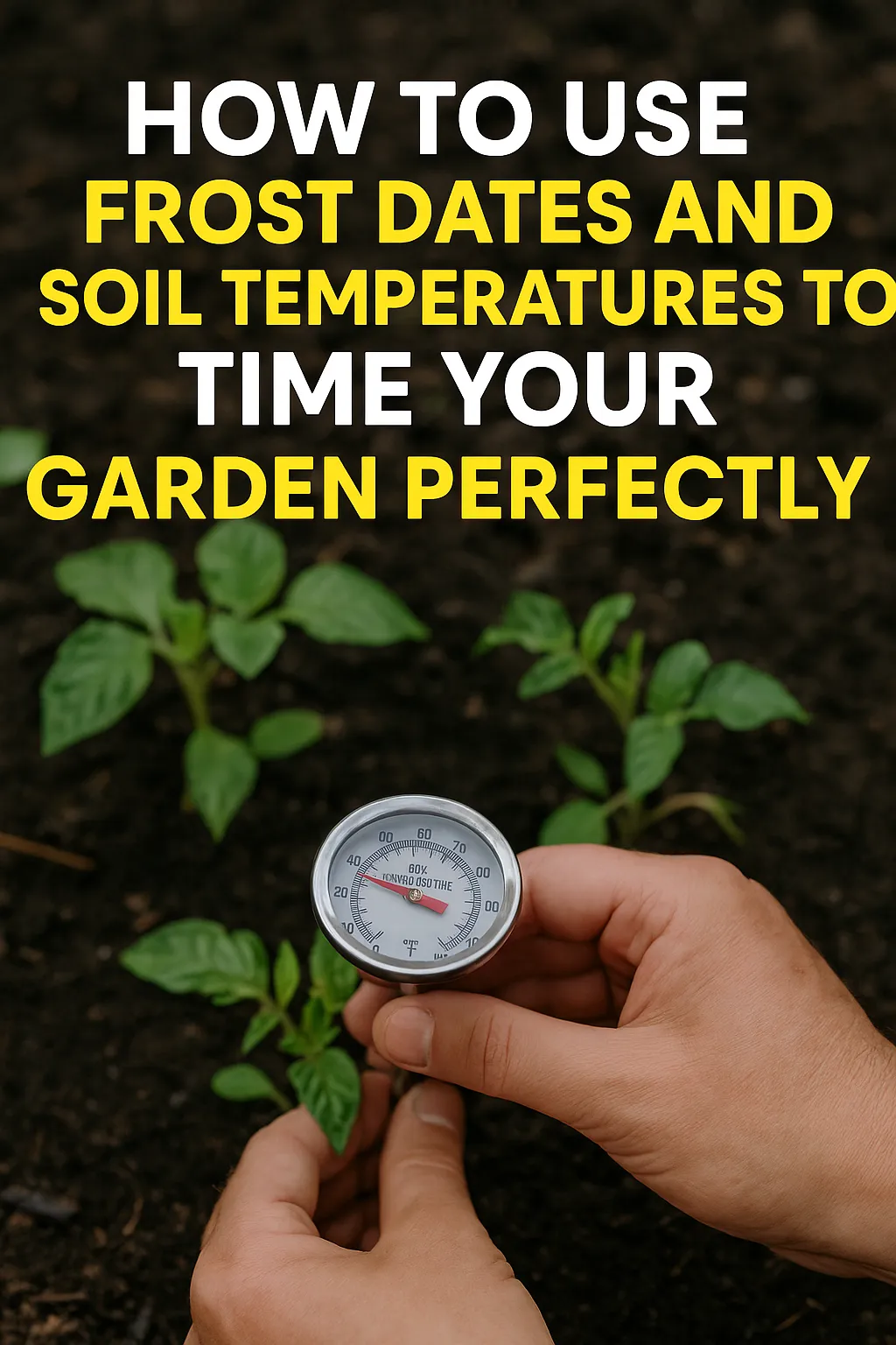 How to Use Frost Dates and Soil Temperatures to Time Your Garden Perfectly
