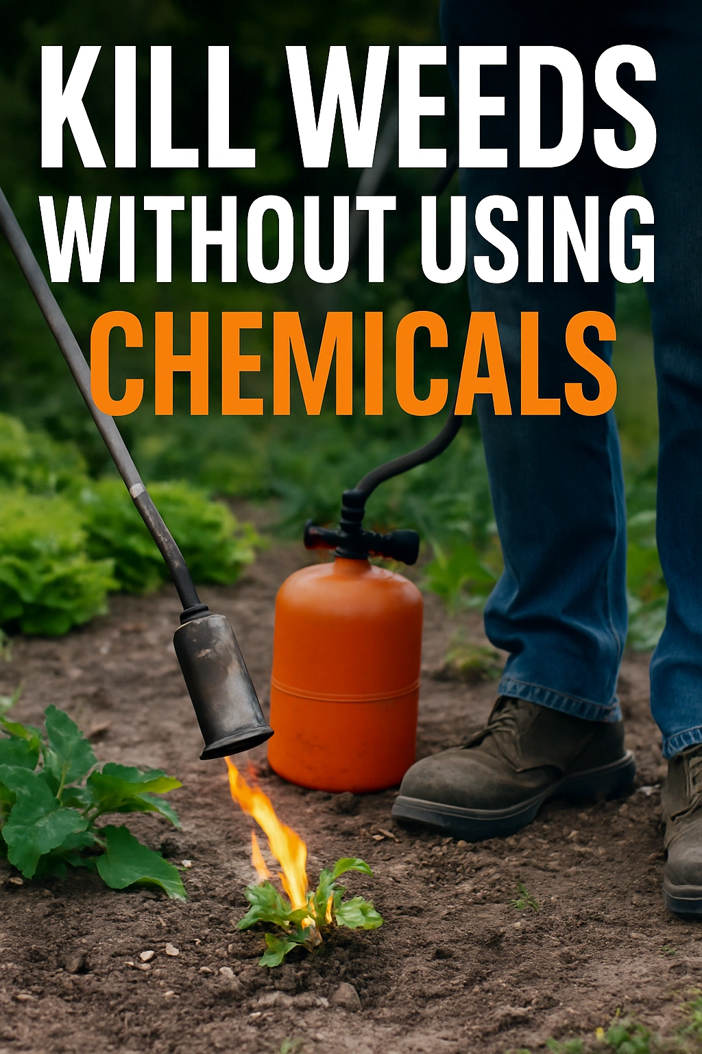 Kill Weeds Without Using Chemicals
