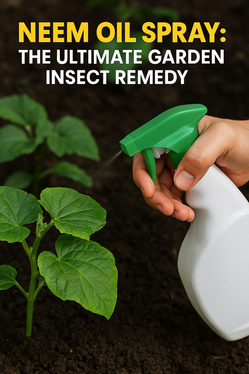 Neem Oil Spray The Ultimate Garden Insect Remedy