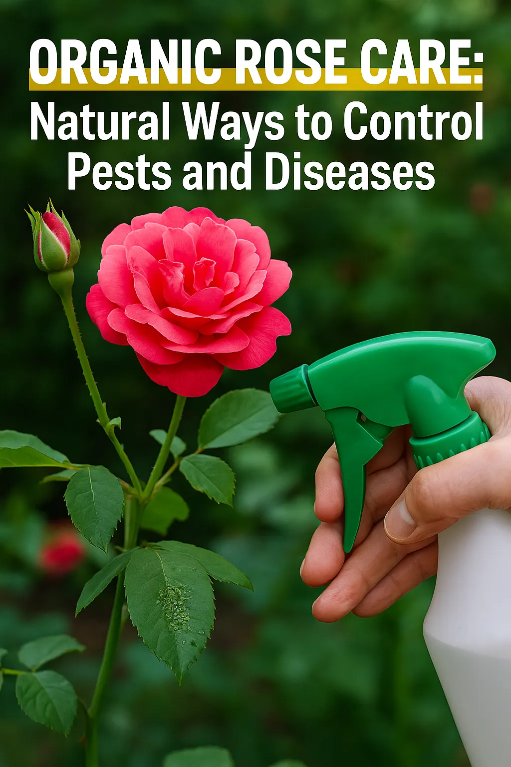 Organic Rose Care Natural Ways to Control Pests and Diseases