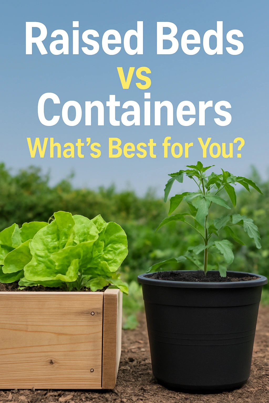 Raised Beds vs Containers What’s Best for You