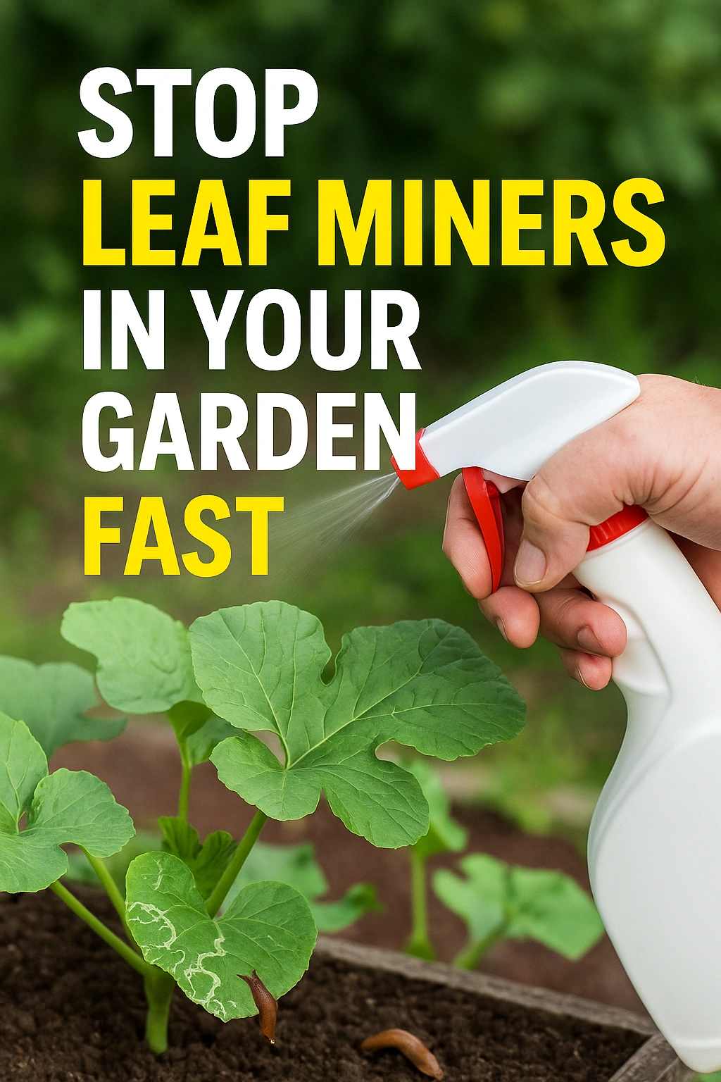 Stop Leaf Miners in Your Garden Fast