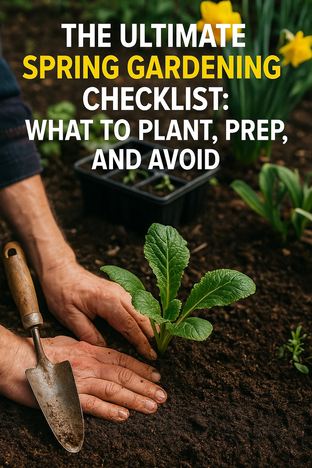 The Ultimate Spring Gardening Checklist What to Plant, Prep, and Avoid