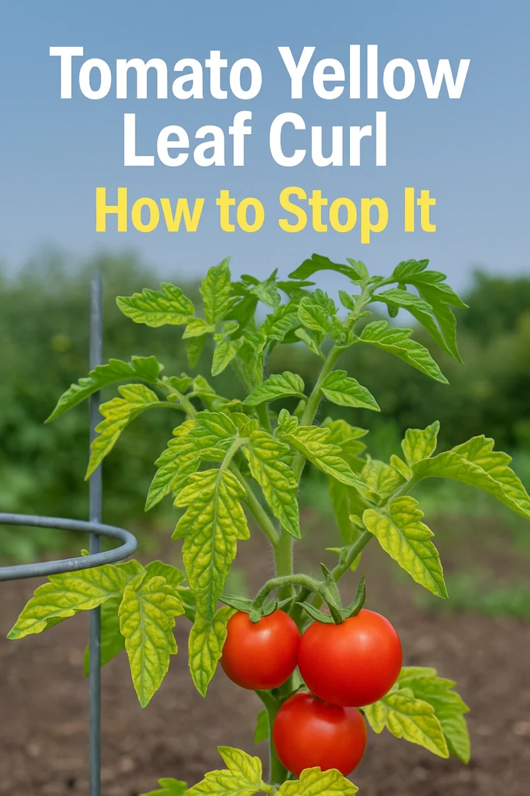 Tomato Yellow Leaf Curl How to Stop It