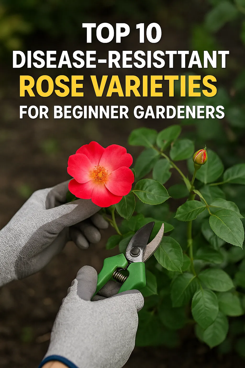 Top 10 Disease-Resistant Rose Varieties for Beginner Gardeners