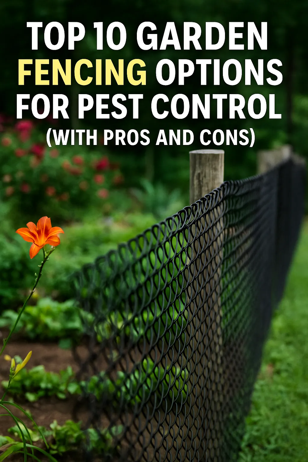 Top 10 Garden Fencing Options for Pest Control With Pros and Cons