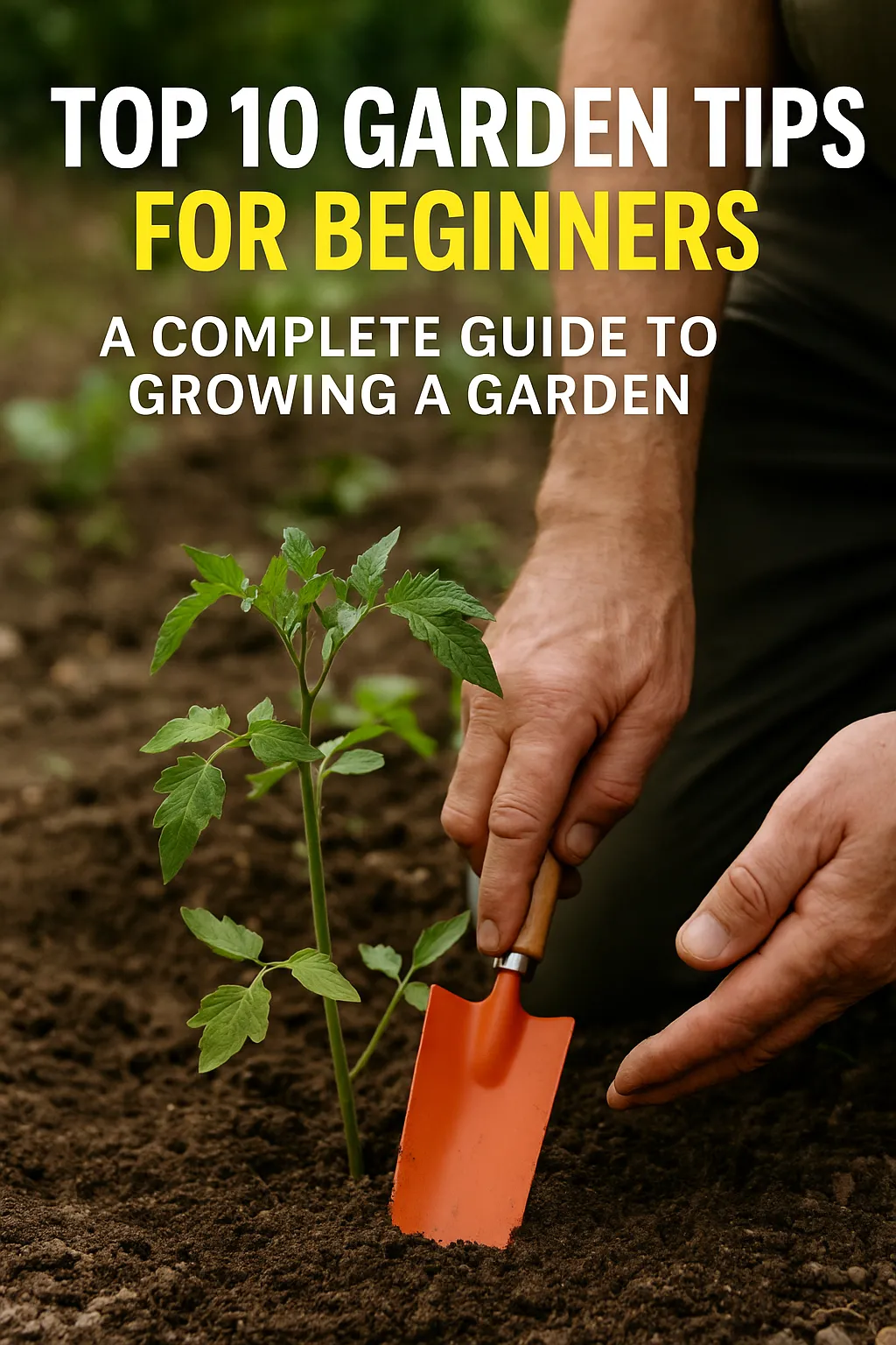 Top 10 Garden Tips for Beginners A Complete Guide to Growing a Garden