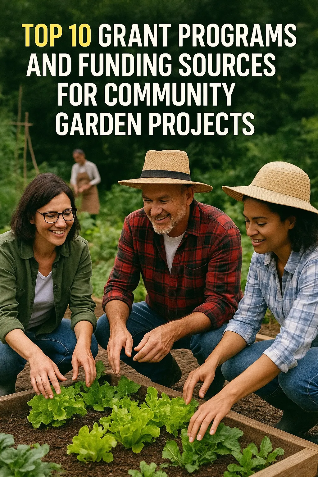 Top 10 Grant Programs and Funding Sources for Community Garden Projects
