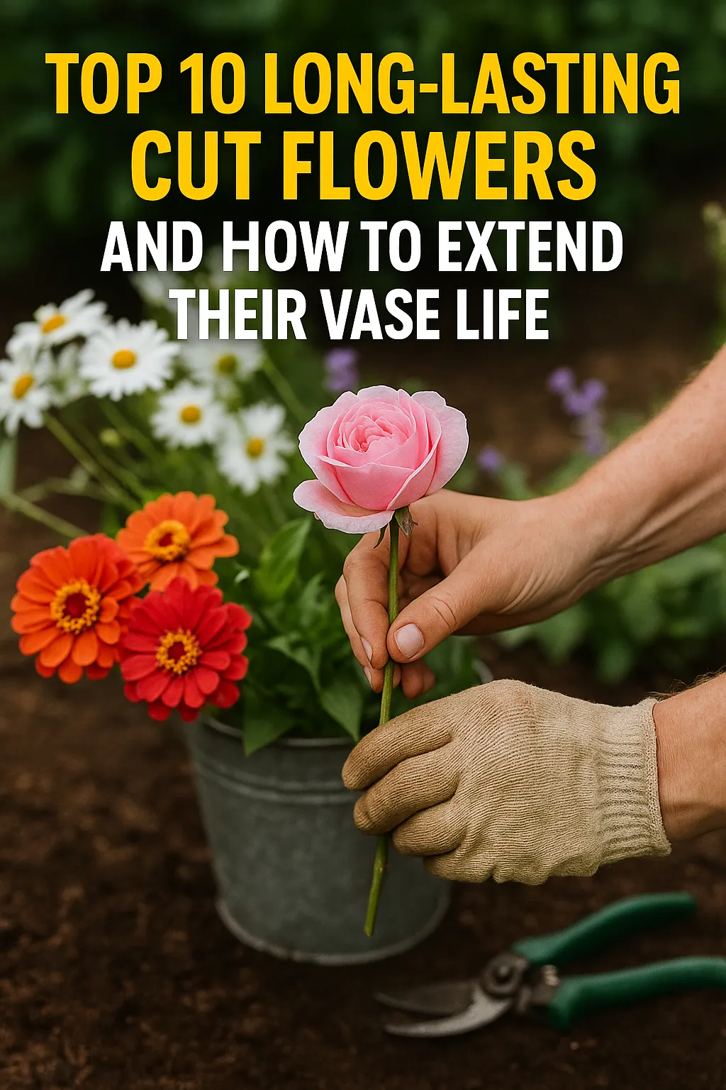 Top 10 Long-Lasting Cut Flowers and How to Extend Their Vase Life