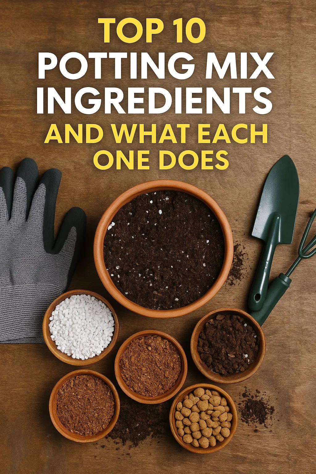 Top 10 Potting Mix Ingredients and What Each One Does