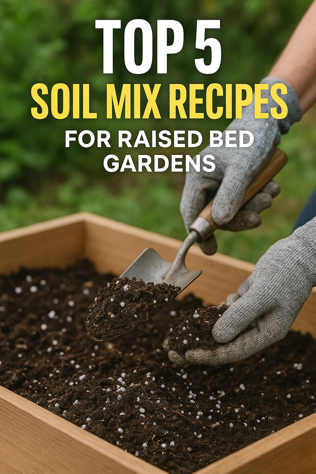 Top 5 Soil Mix Recipes for Raised Bed Gardens