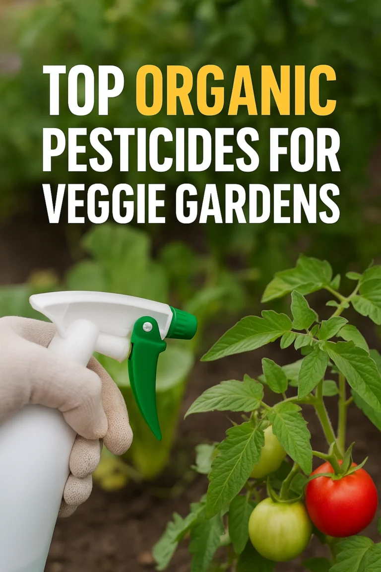 Top Organic Pesticides for Veggie Gardens