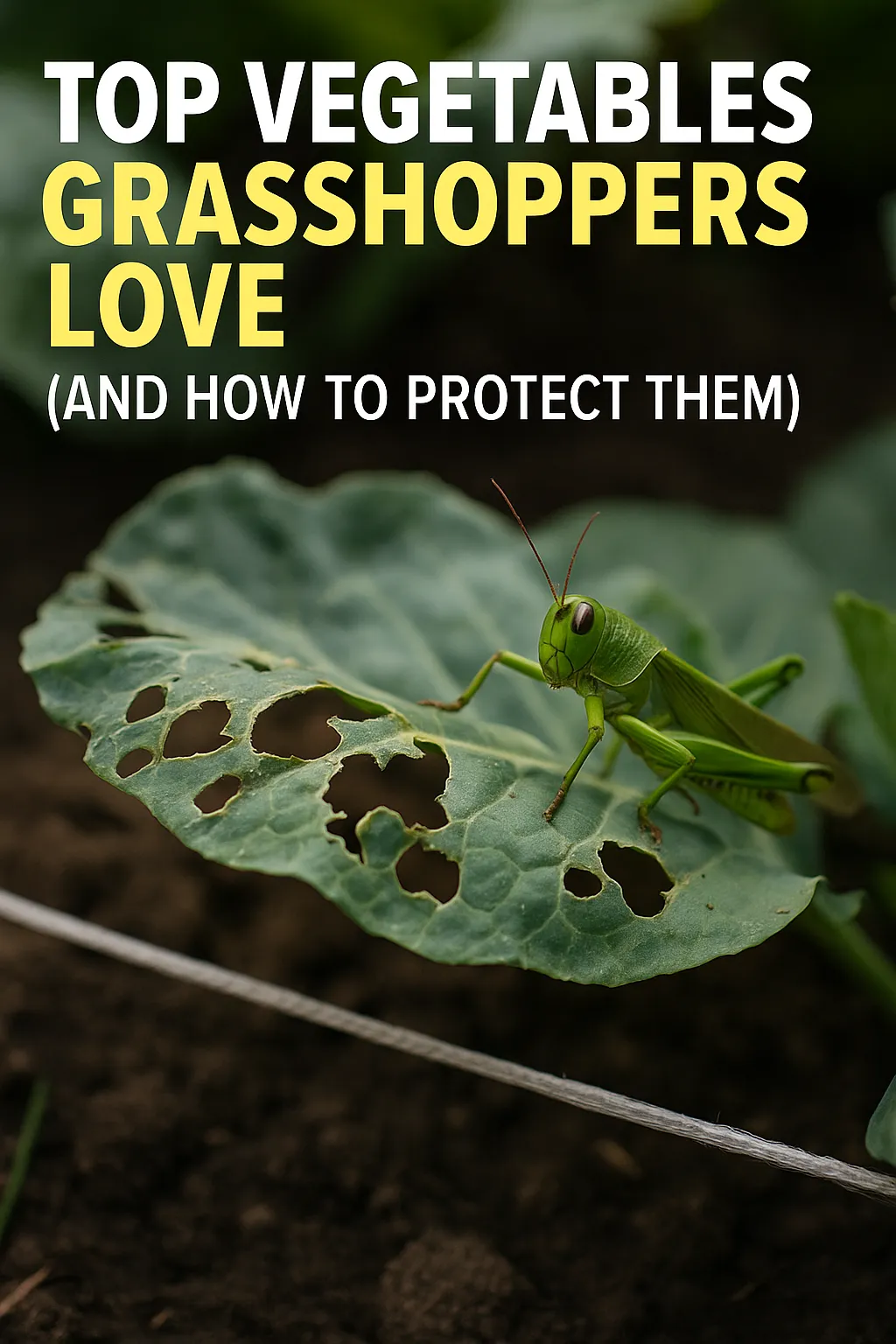 Top Vegetables Grasshoppers Love (And How to Protect Them)