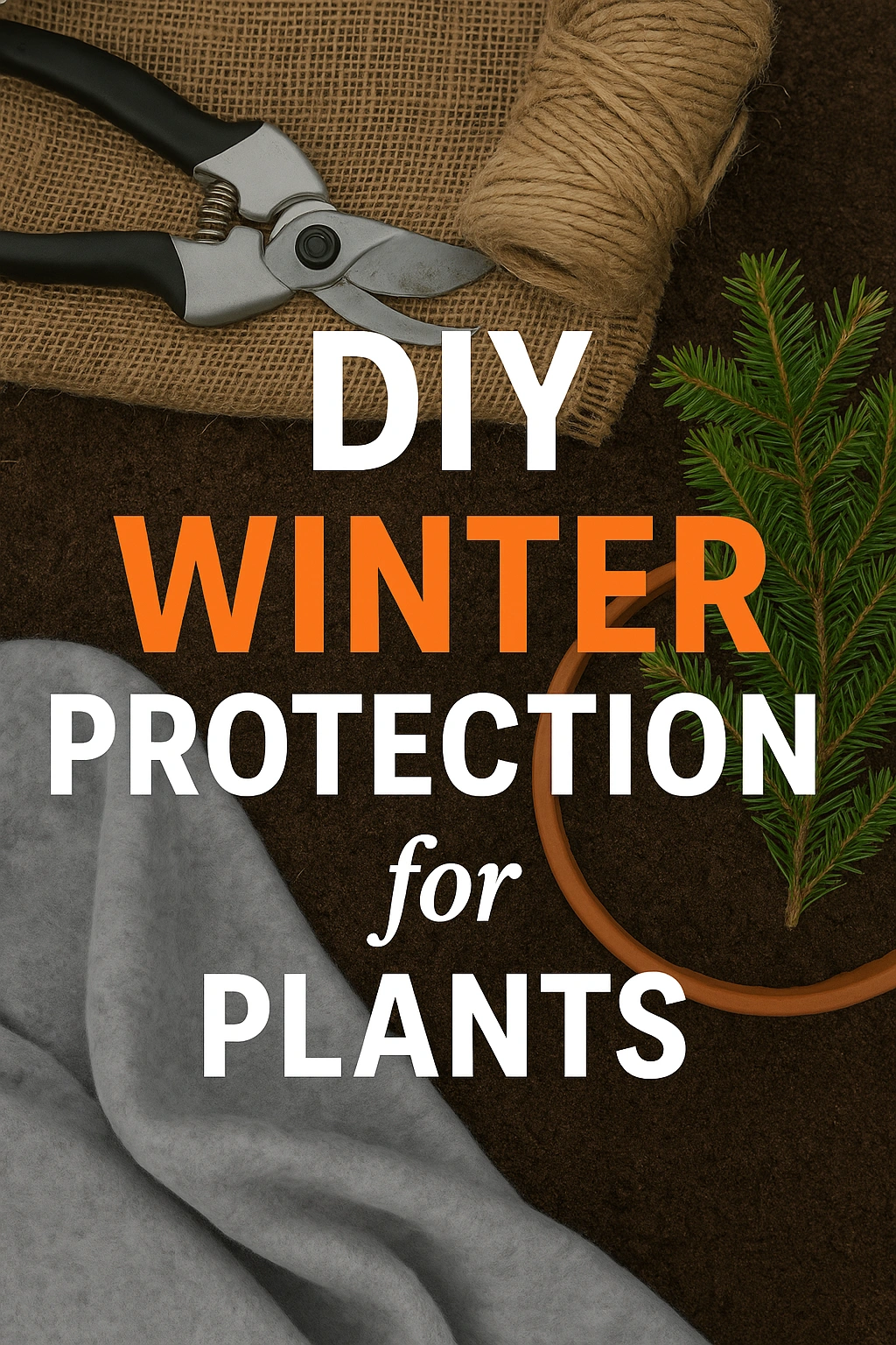 DIY Winter Protection for Plants