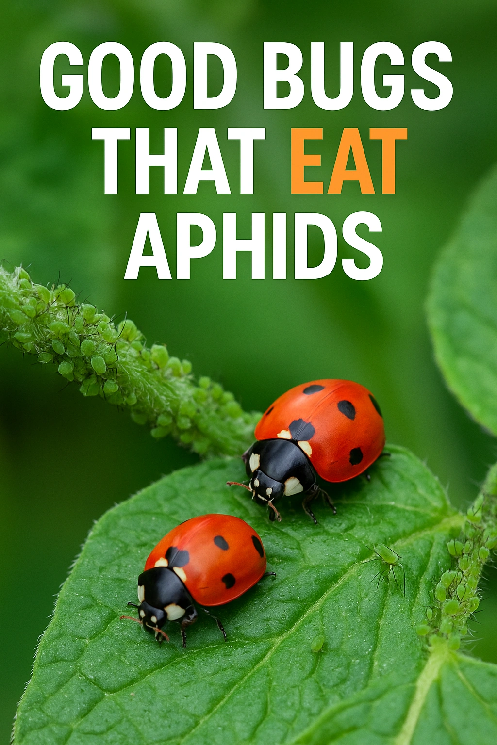 Good Bugs That Eat Aphids