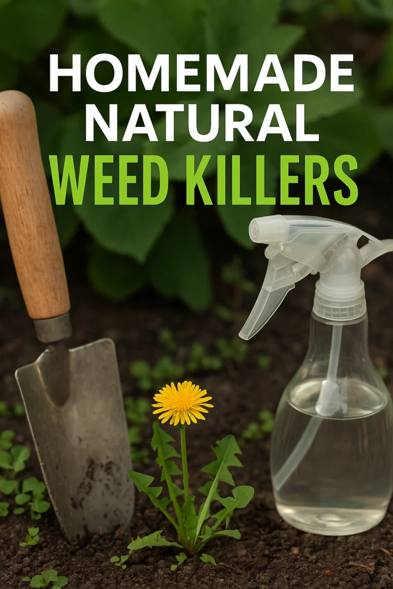Homemade Natural Weed Killers