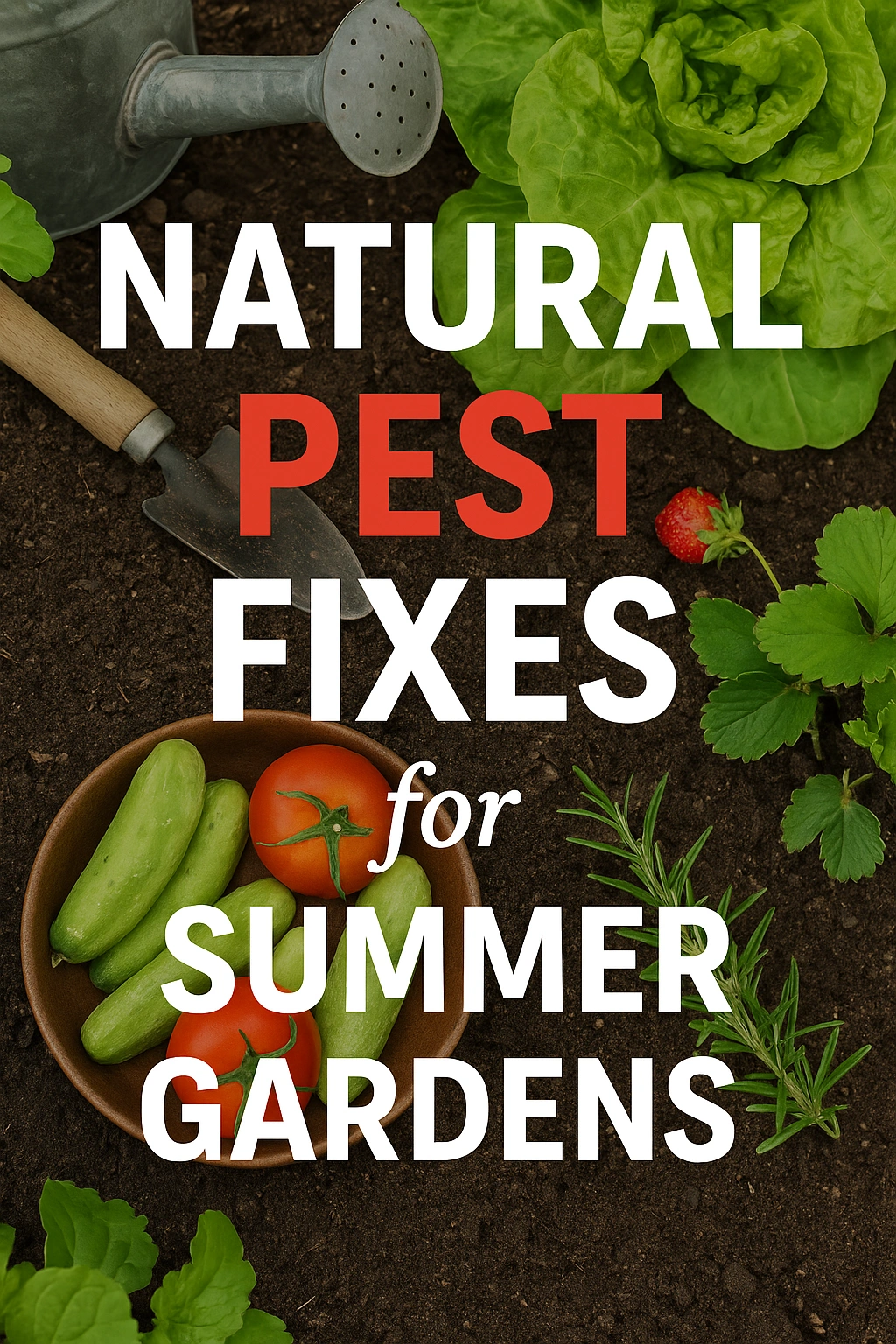 Natural Pest Fixes for Summer Gardens
