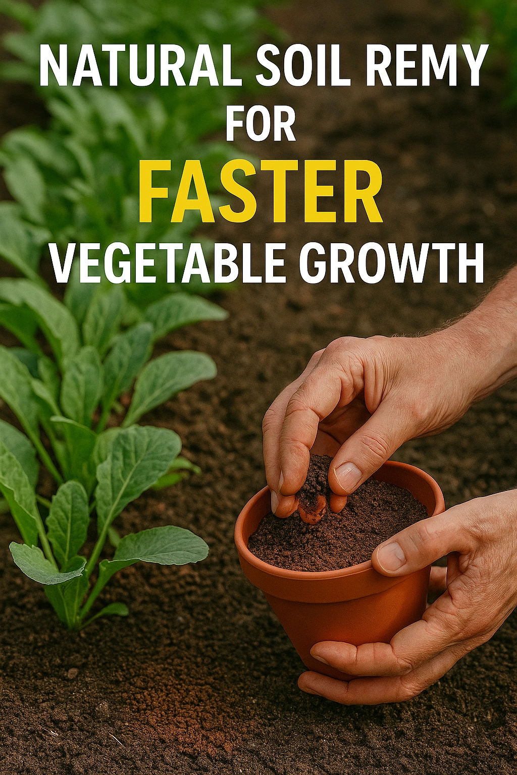 Natural Soil Remedy for Faster Vegetable Growth