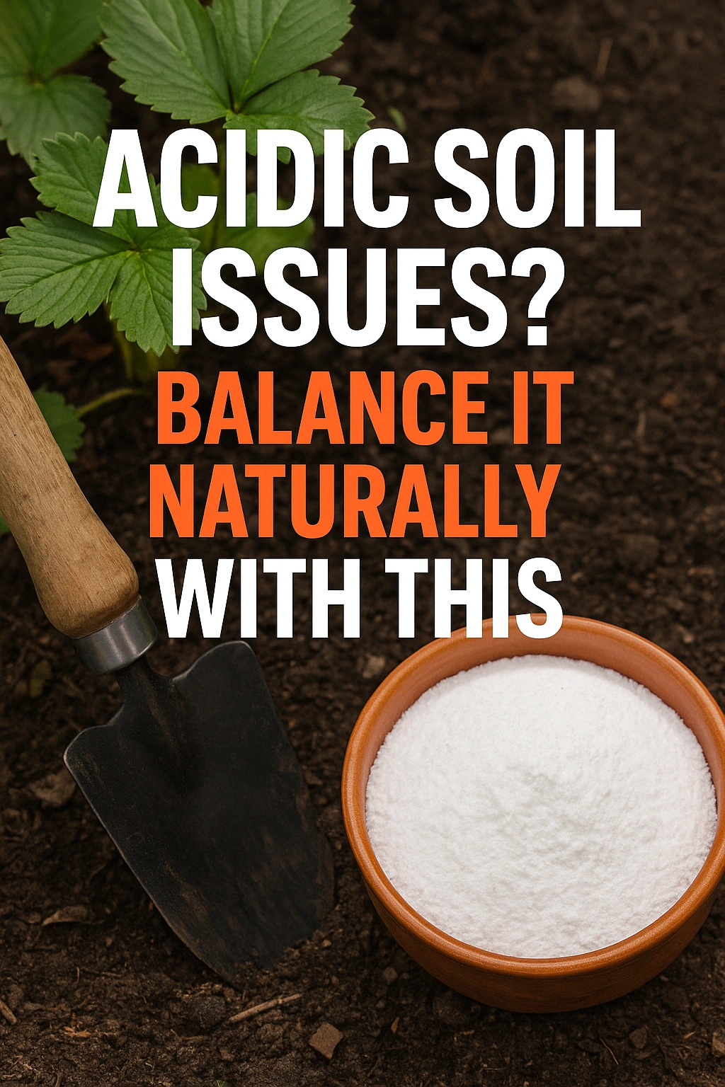Acidic Soil Issues Balance It Naturally with This