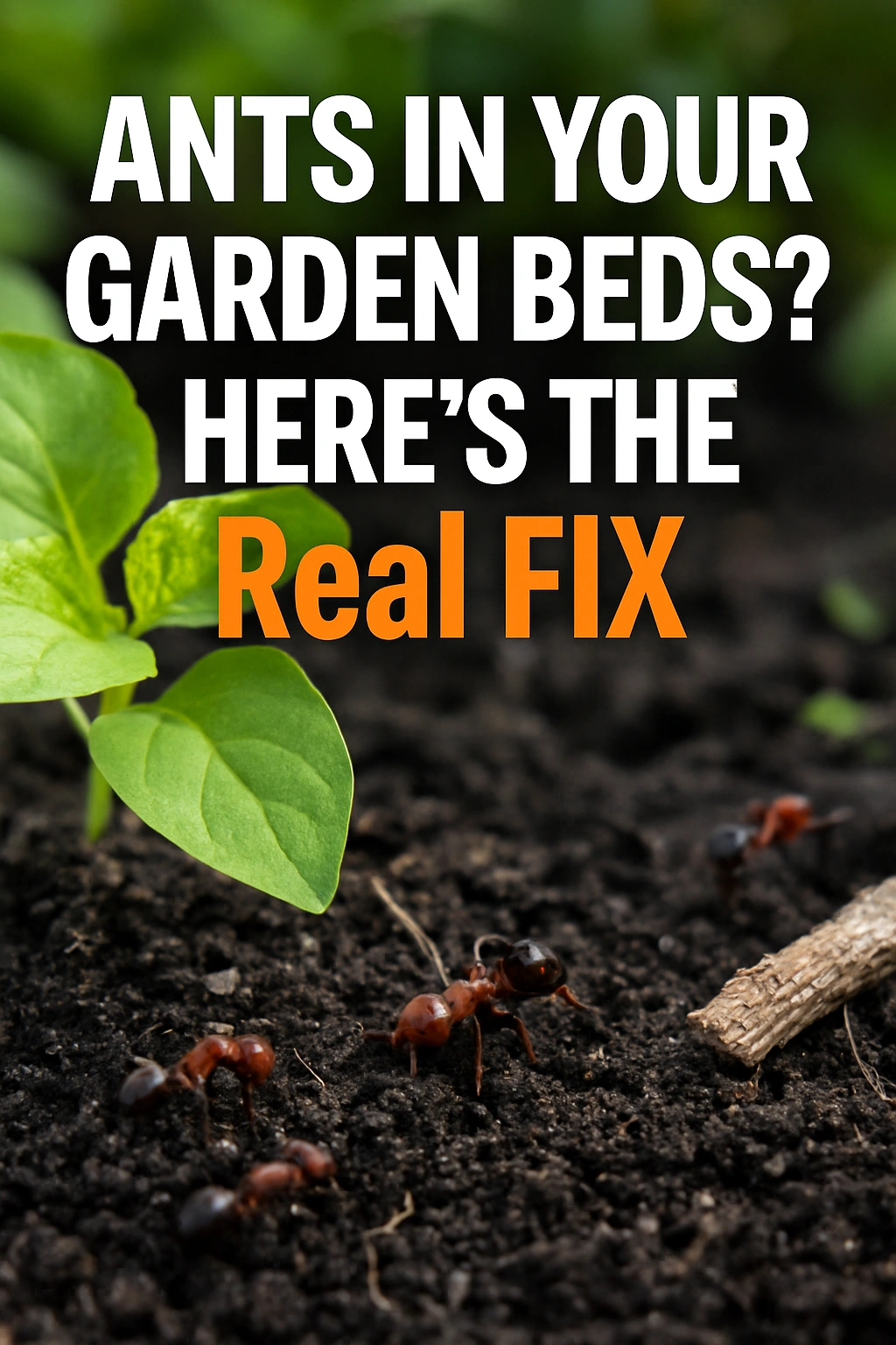 Ants in Your Garden Beds Here's the Real Fix