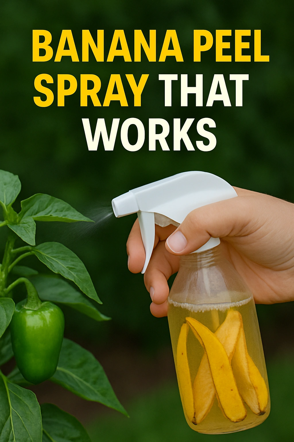 Banana Peel Spray That Works