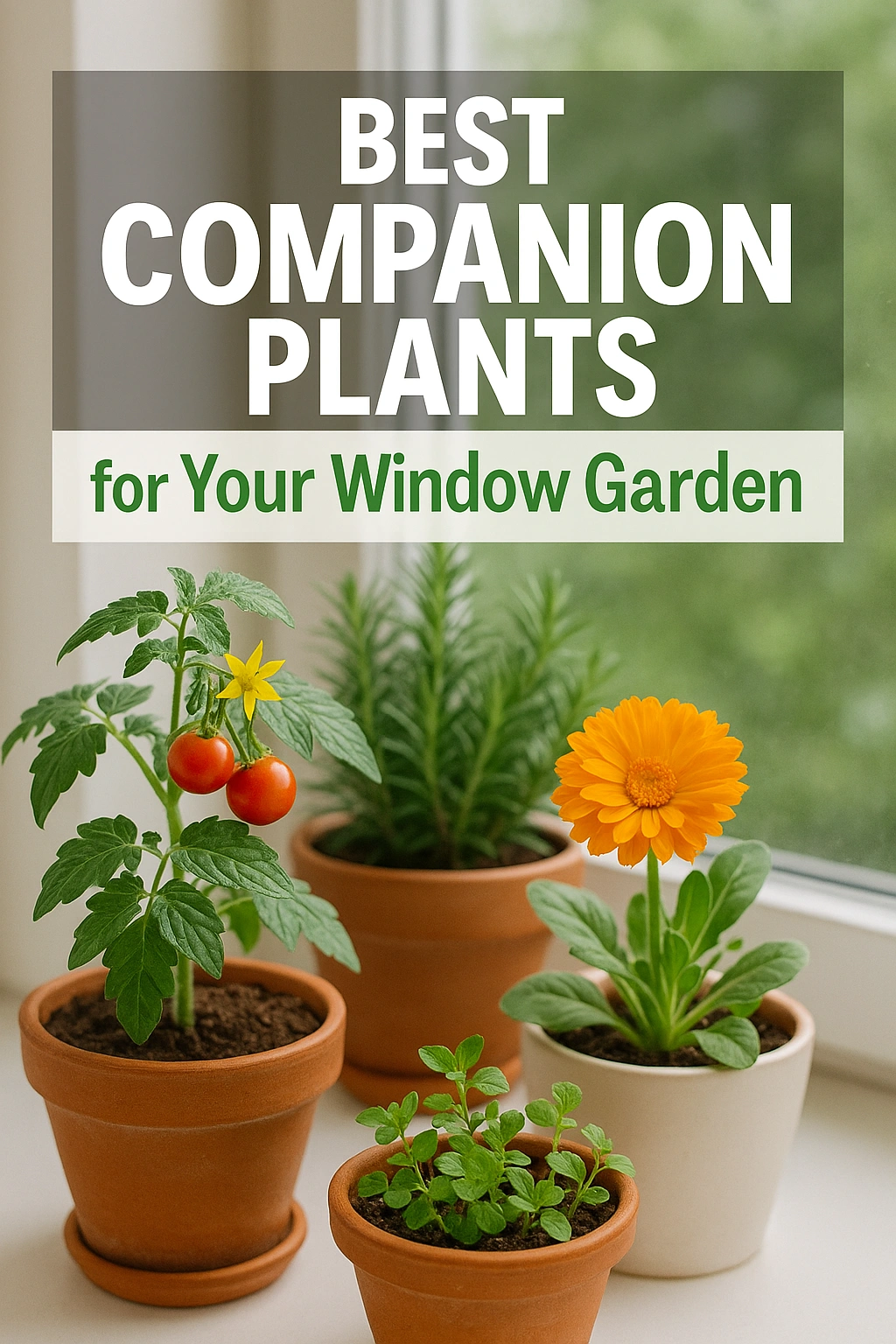 Best Companion Plants for Your Window Garden