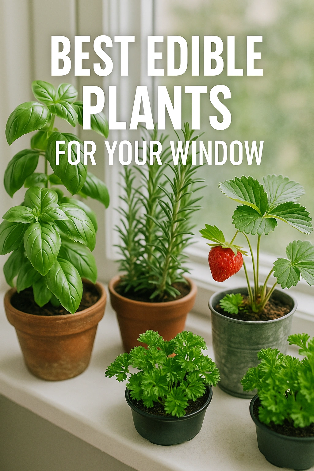 Best Edible Plants for Your Window
