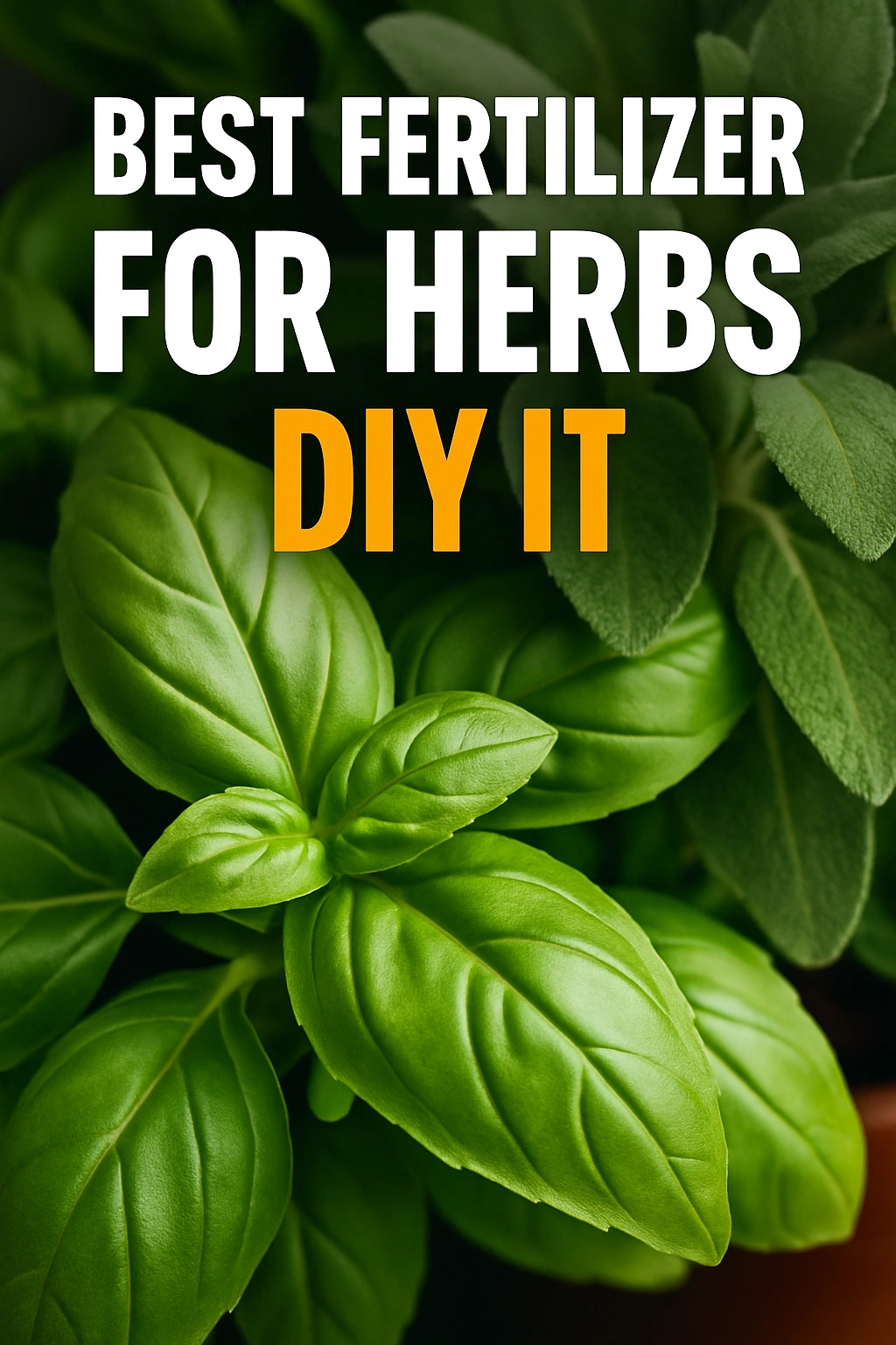 Best Fertilizer for Herbs — DIY It