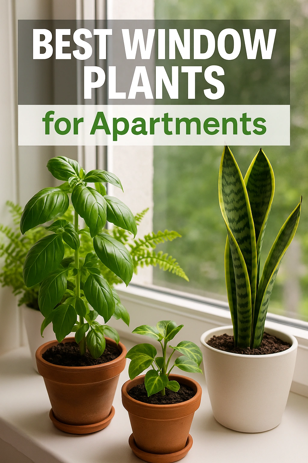 Best Window Plants for Apartments
