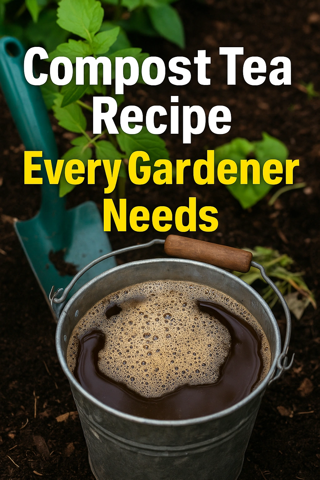 Compost Tea Recipe Every Gardener Needs