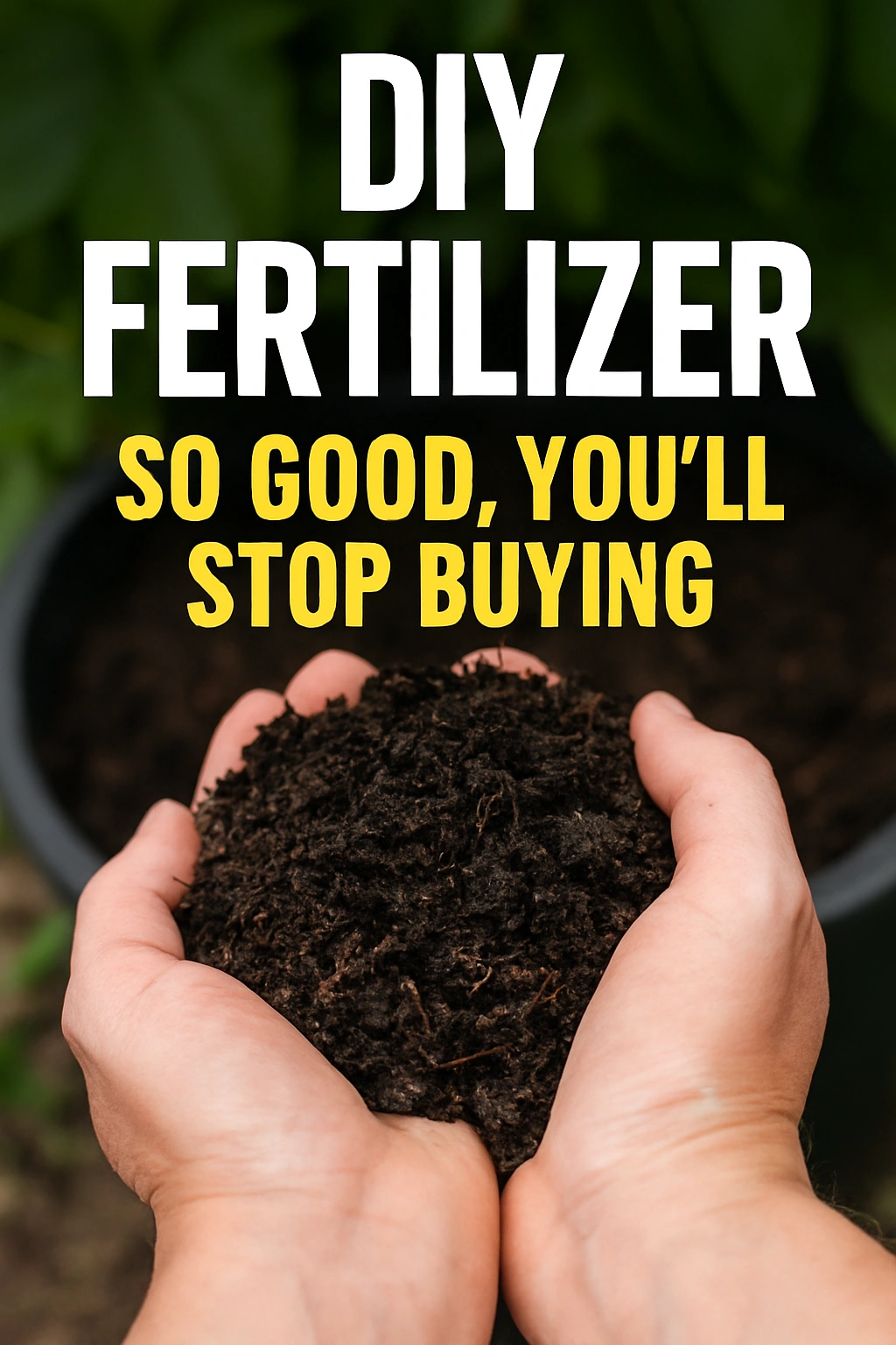DIY Fertilizer So Good, You’ll Stop Buying