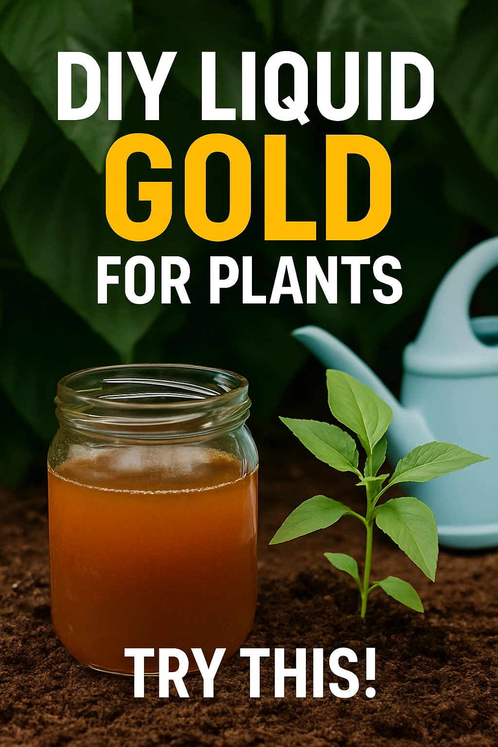 DIY Liquid Gold for Plants Try This!