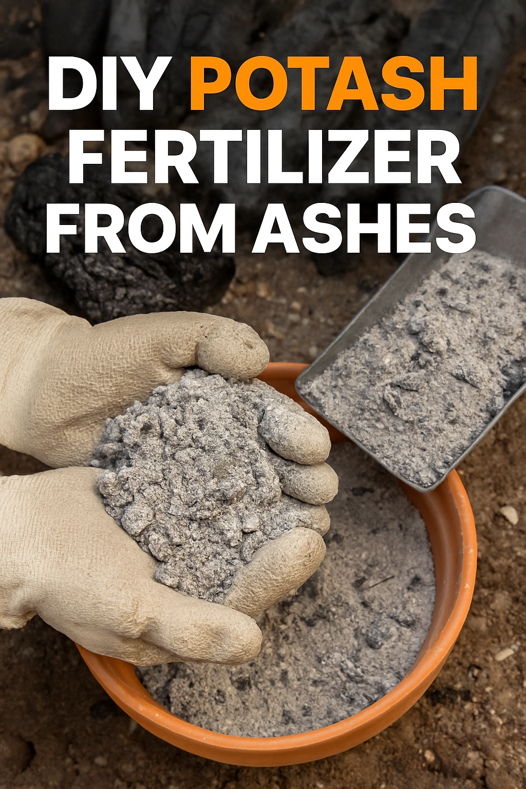 DIY Potash Fertilizer from Ashes