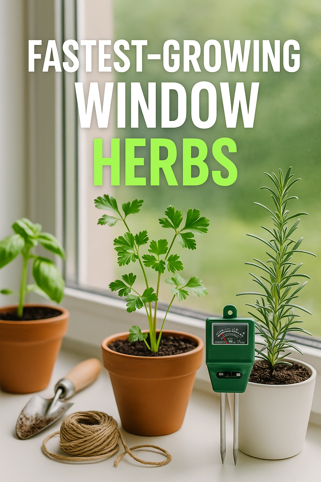 Fastest-Growing Window Herbs