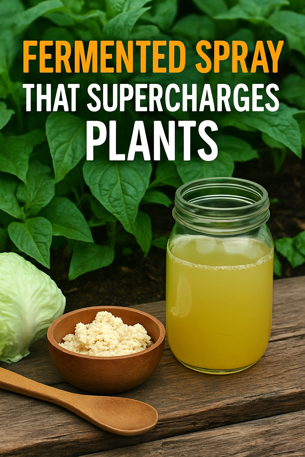 Fermented Spray That Supercharges Plants