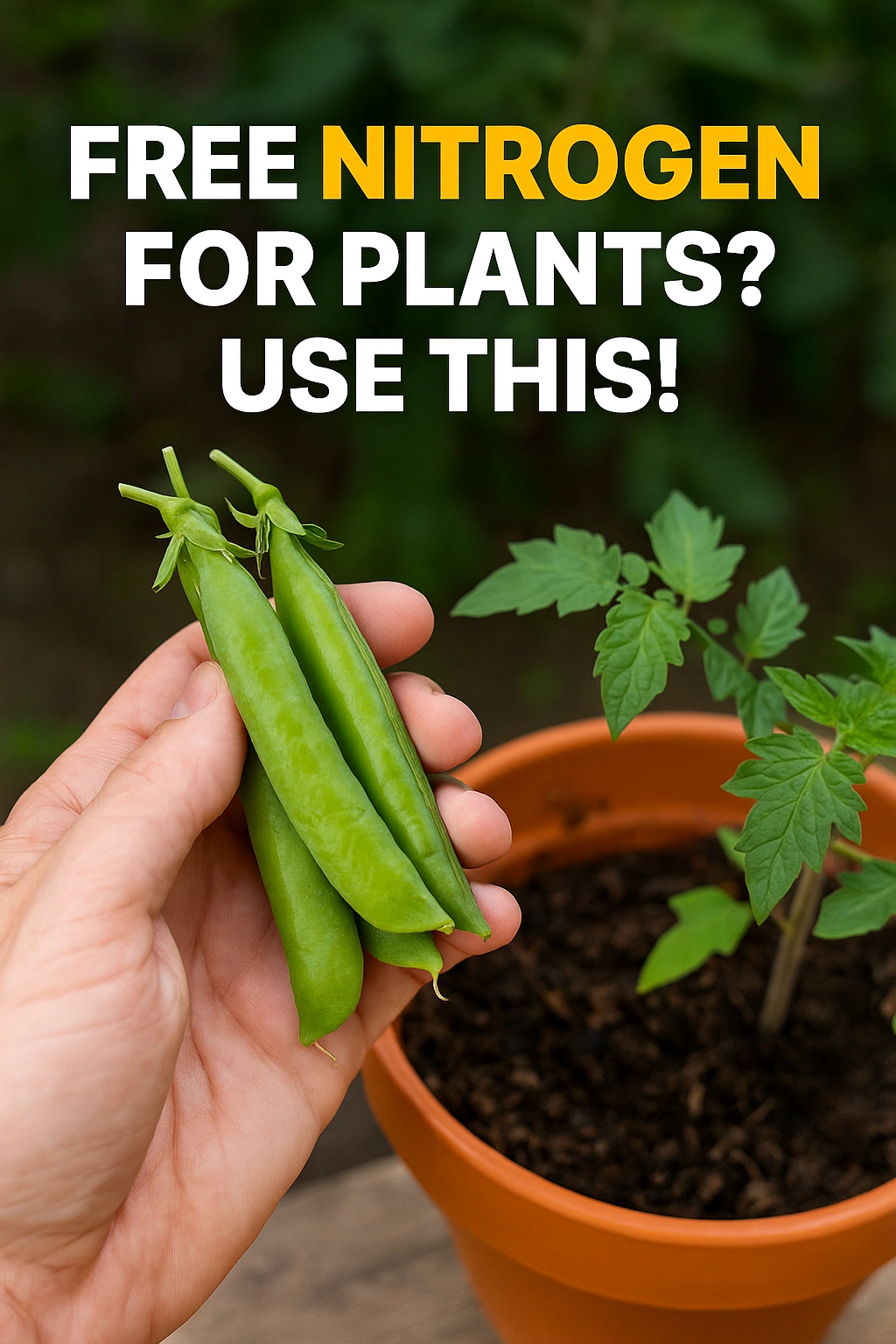 Free Nitrogen for Plants Use This!