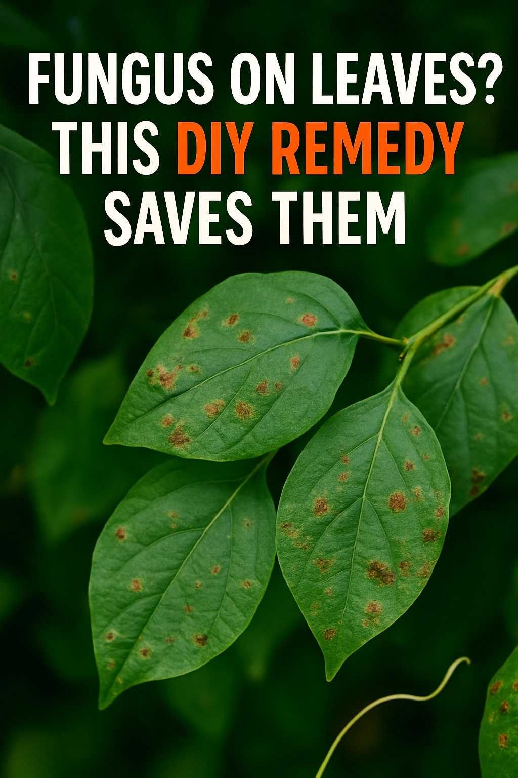 Fungus on Leaves This DIY Remedy Saves Them