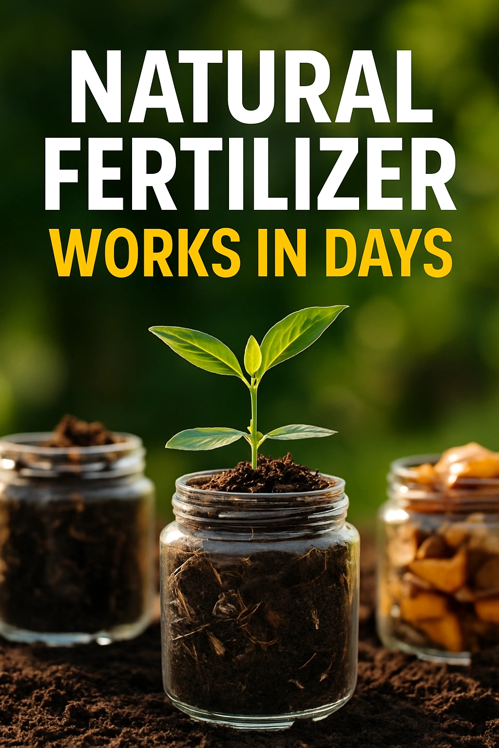 Natural Fertilizer That Works in Days