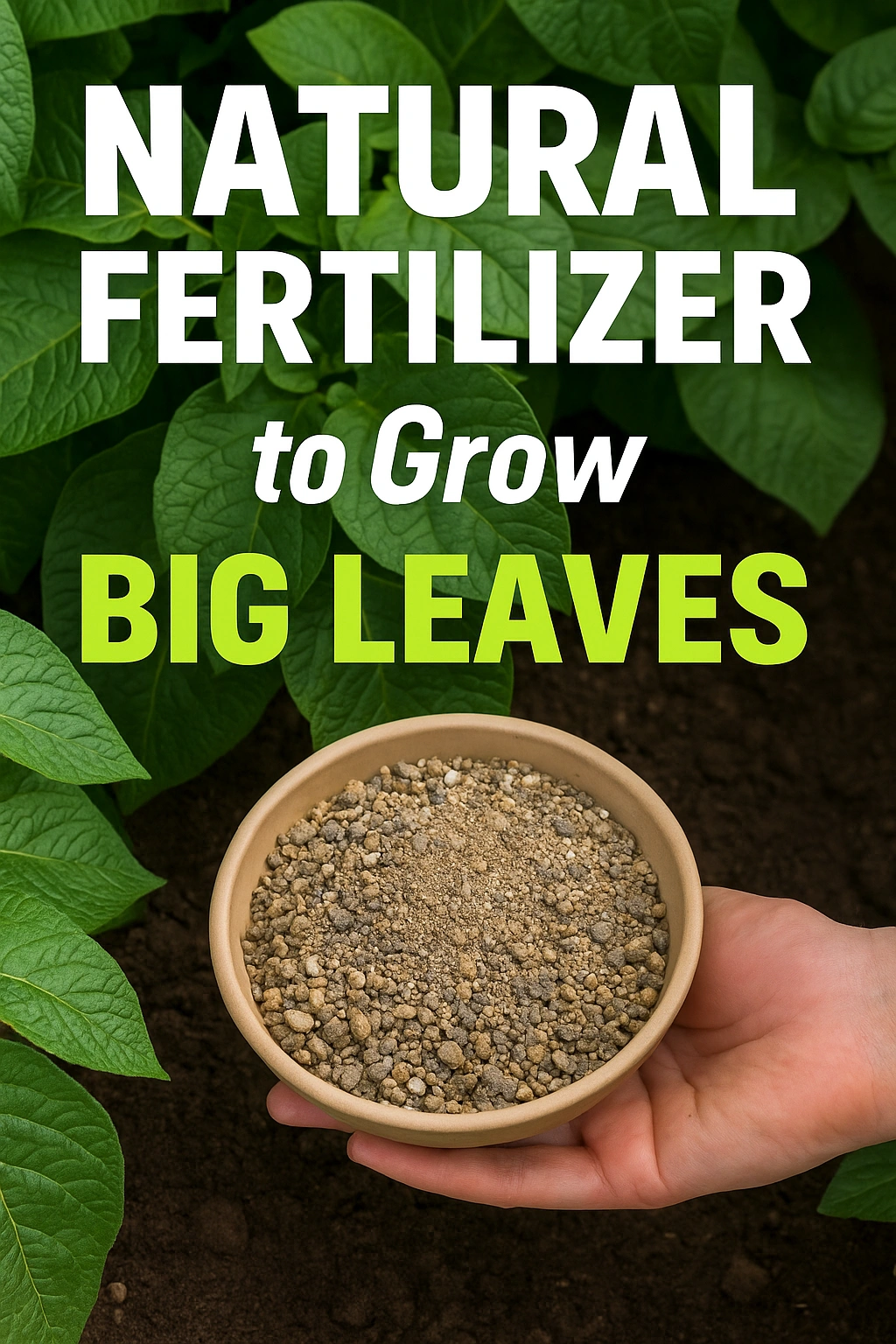 Natural Fertilizer to Grow Big Leaves