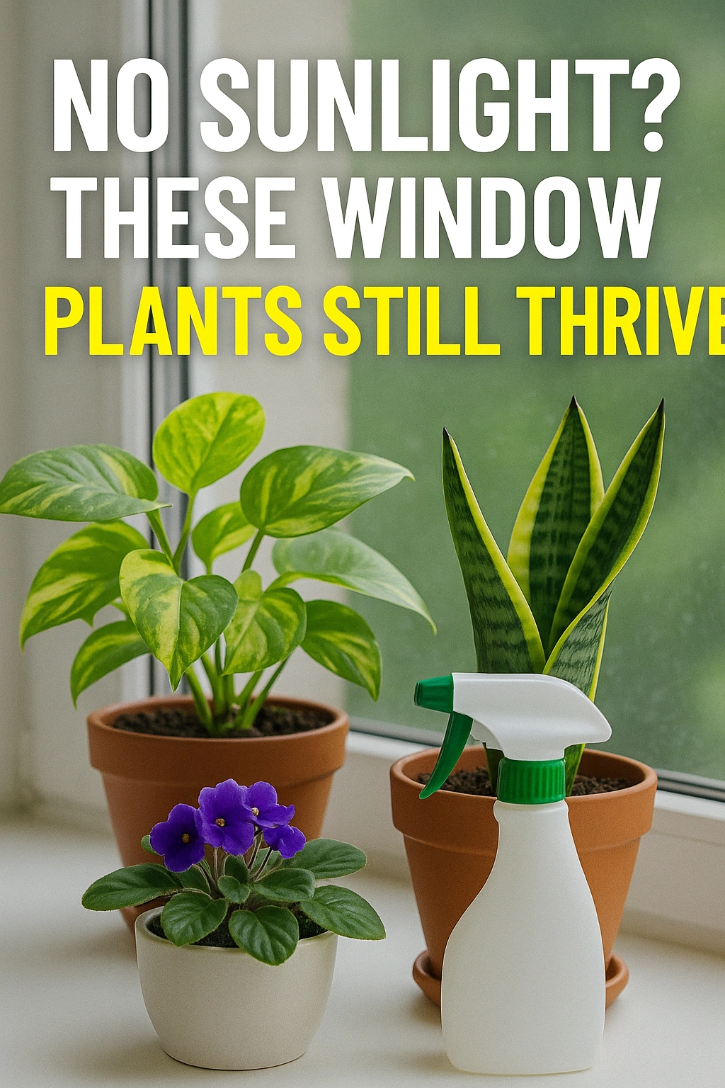 No Sunlight These Window Plants Still Thrive
