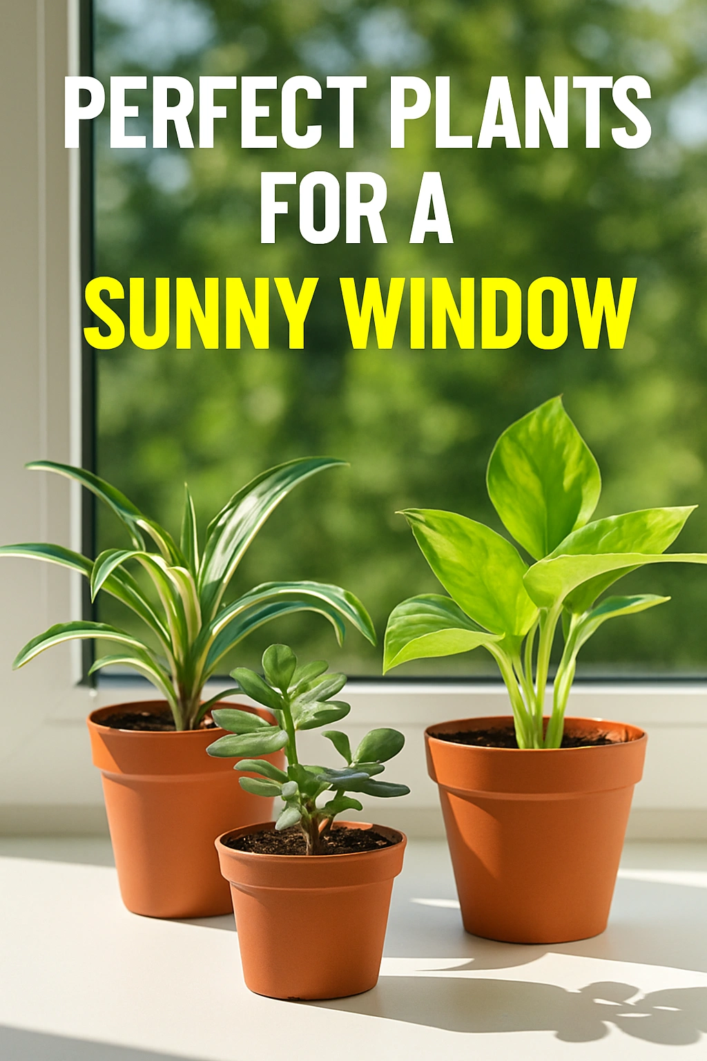 Perfect Plants for a Sunny Window