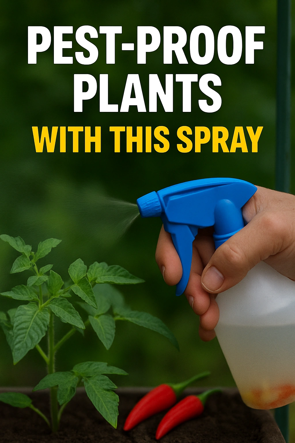 Pest-Proof Plants with This Spray