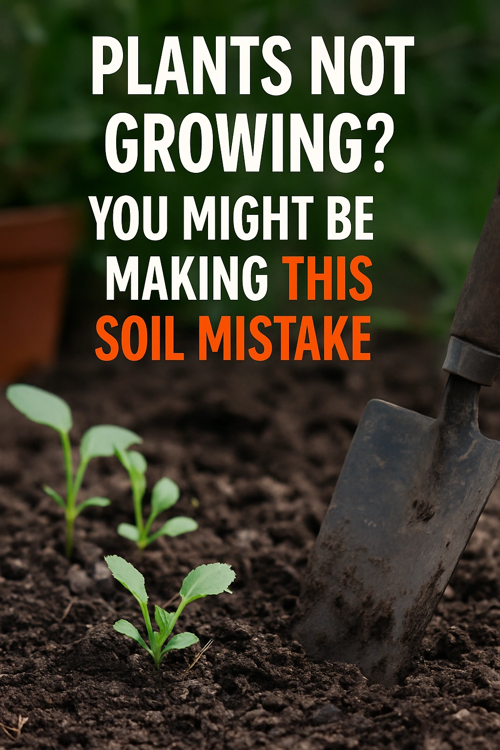 Plants Not Growing You Might Be Making This Soil Mistake