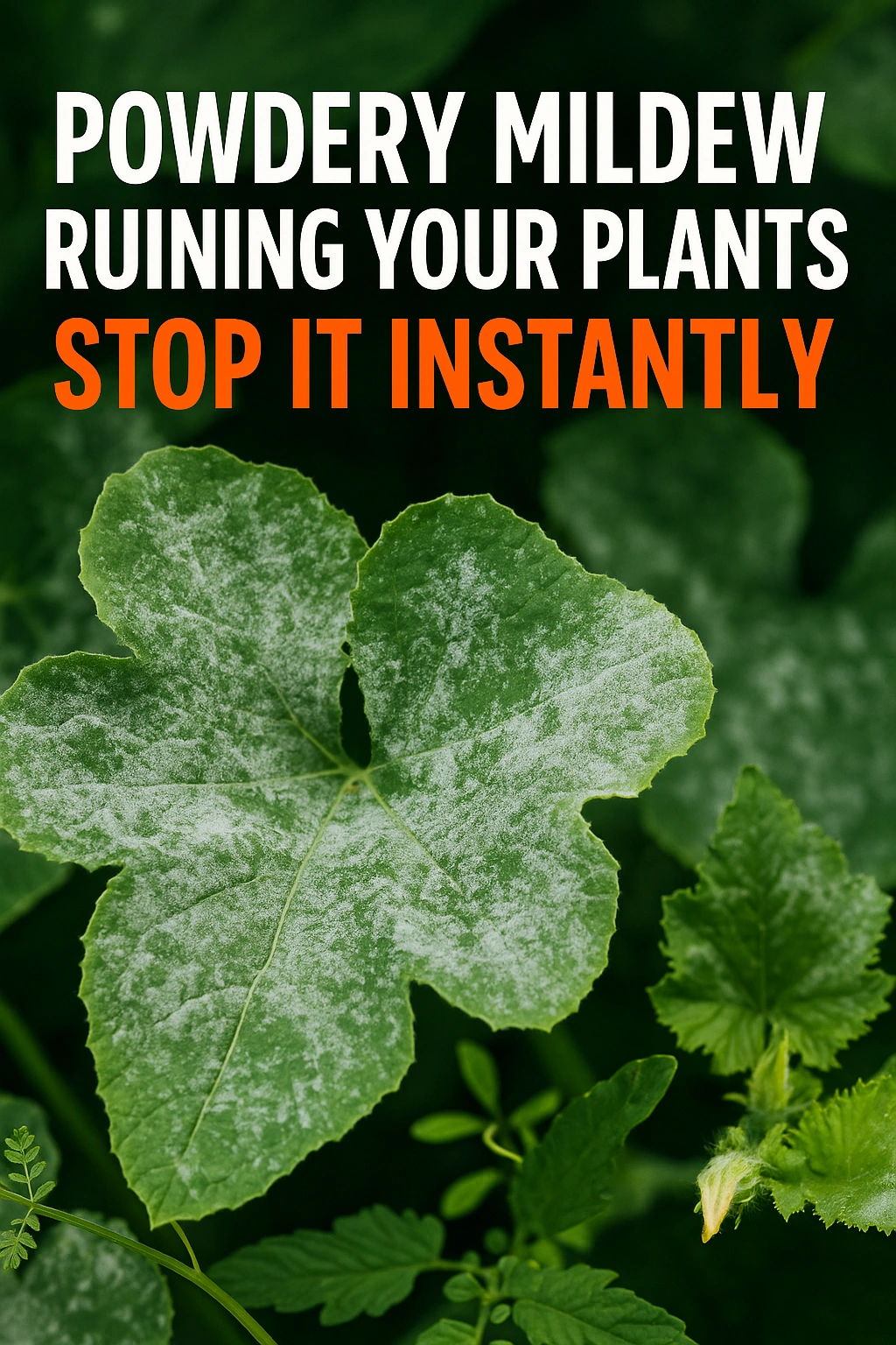 Powdery Mildew Ruining Your Plants Stop It Instantly
