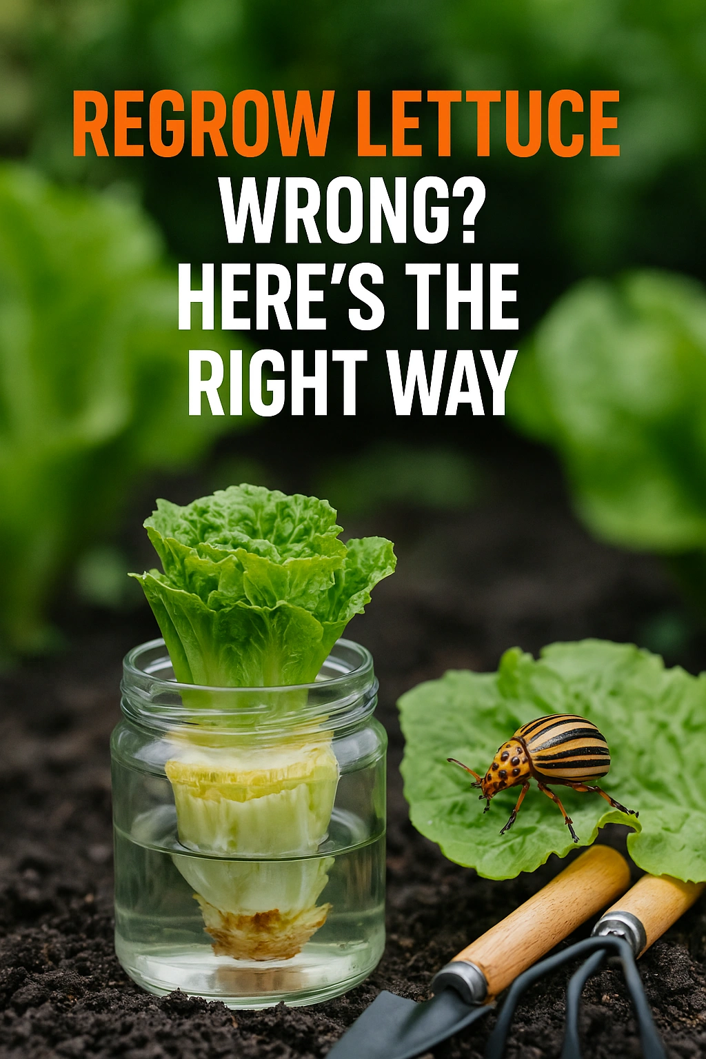 Regrow Lettuce Wrong Here's the Right Way