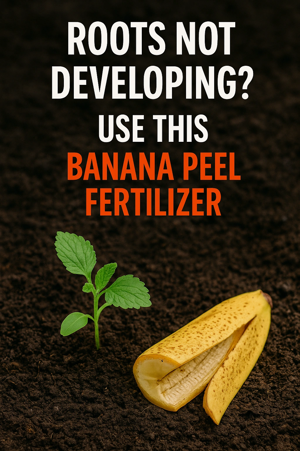 Roots Not Developing Use This Banana Peel Fertilizer