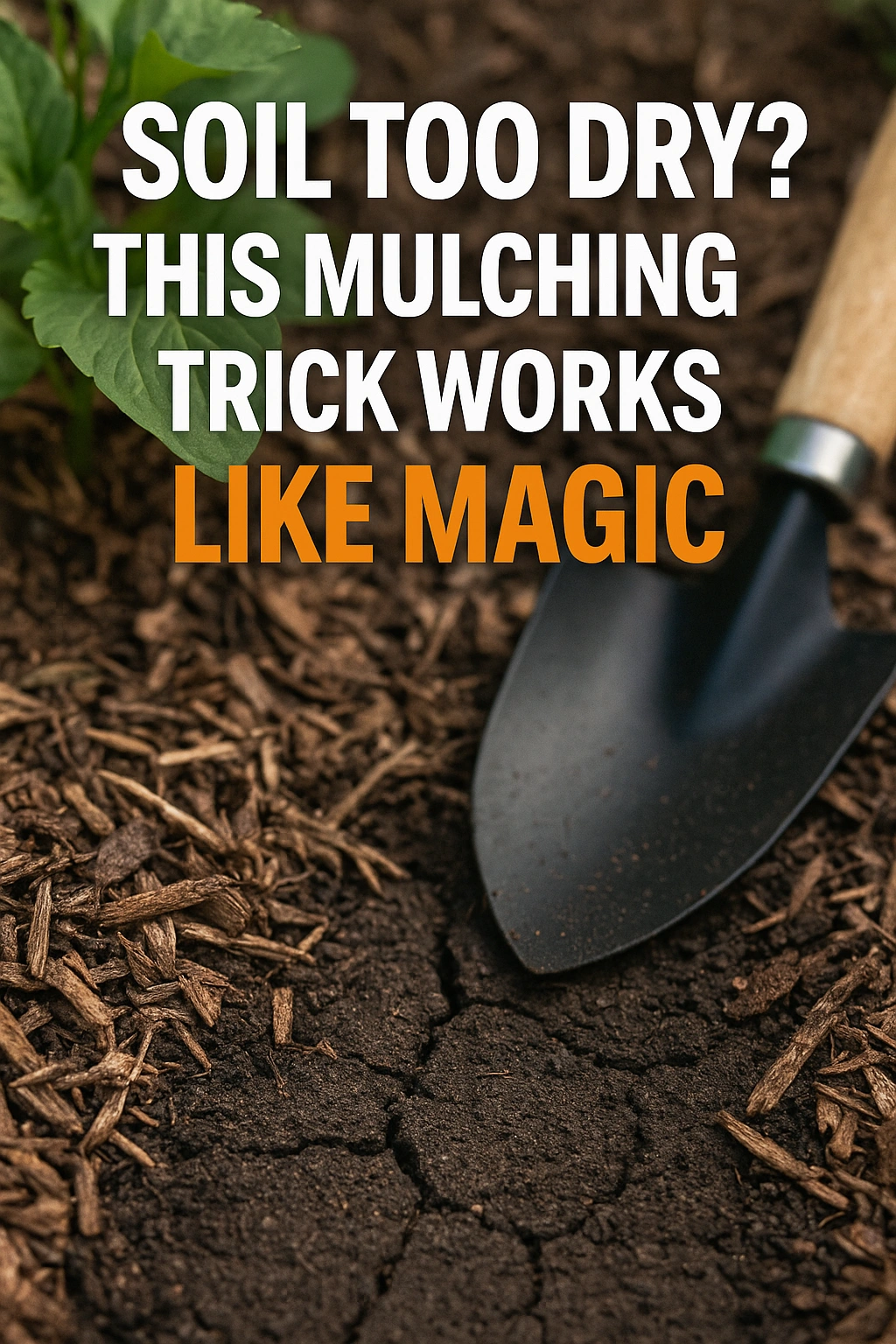 Soil Too Dry This Mulching Trick Works Like Magic